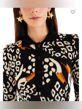 FARM Rio Tucanissimo Polo Sweater